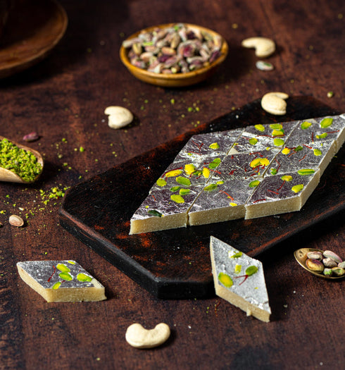 The Baklava Box Kaju Katli